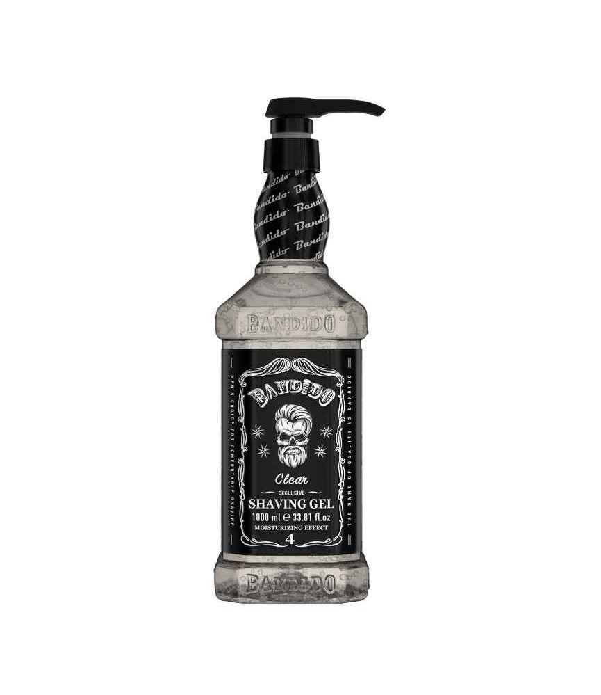 Gel rasage Homme Transparent BANDIDO 1L