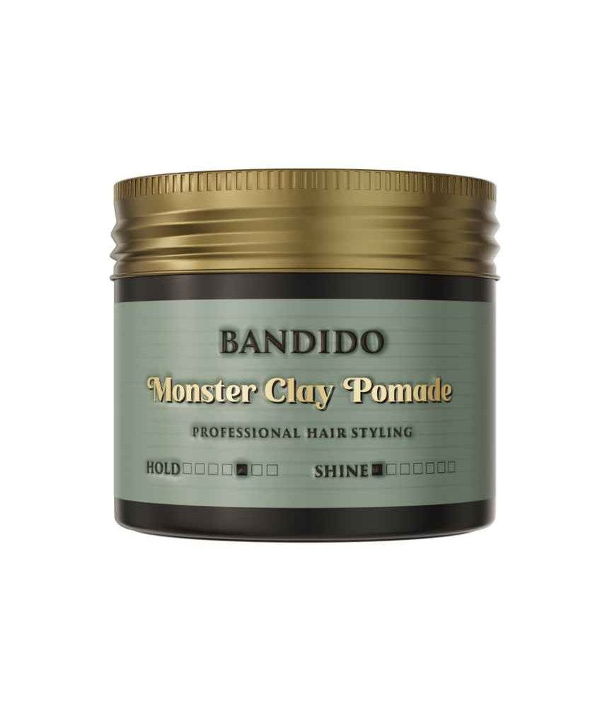 Pommade cheveux matte homme à base d'argile BANDIDO 125ml